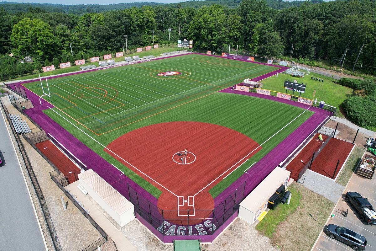 Imagen de instalaciones deportivas de una universidad